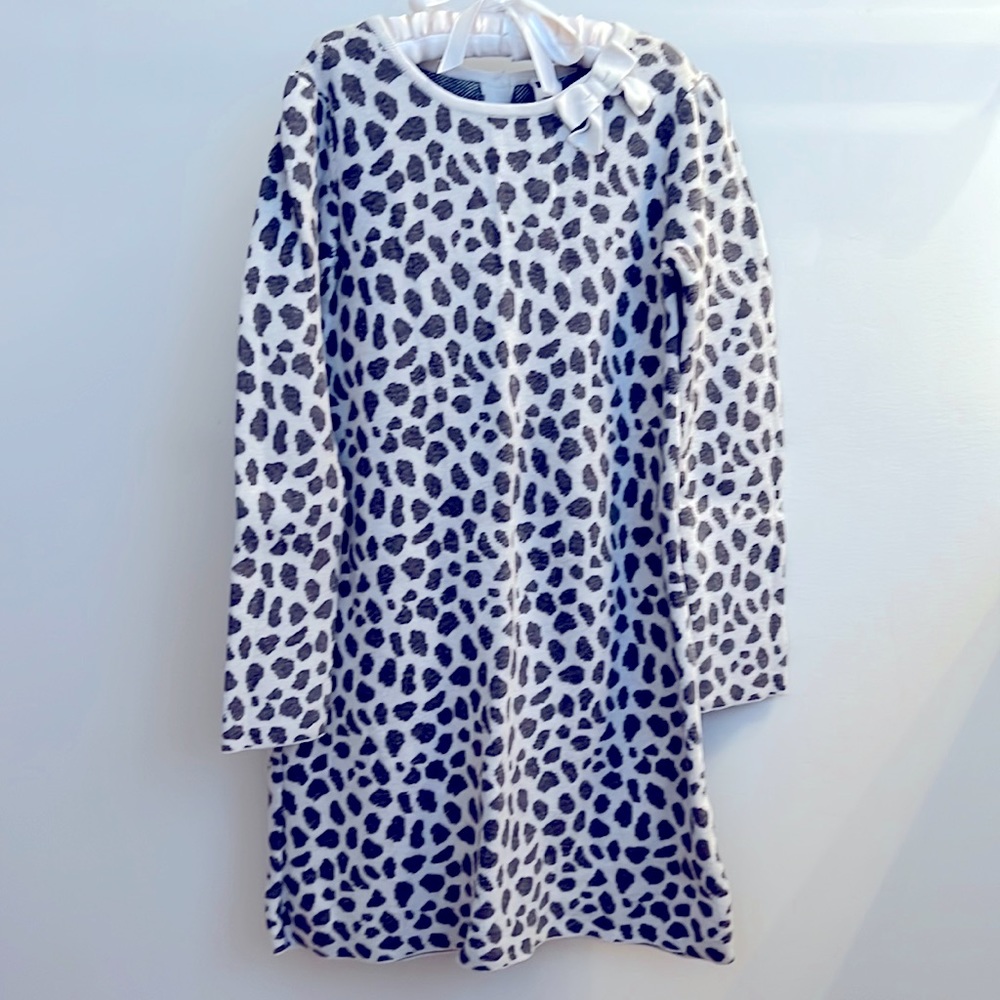 NWOT Janie and Jack Girls Giraffe Print Sweater Dress